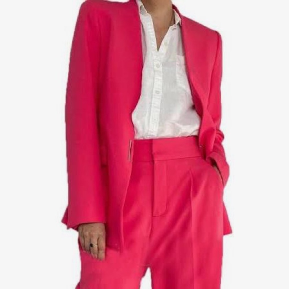 Zara 💕 Hot Pink Blazer XS